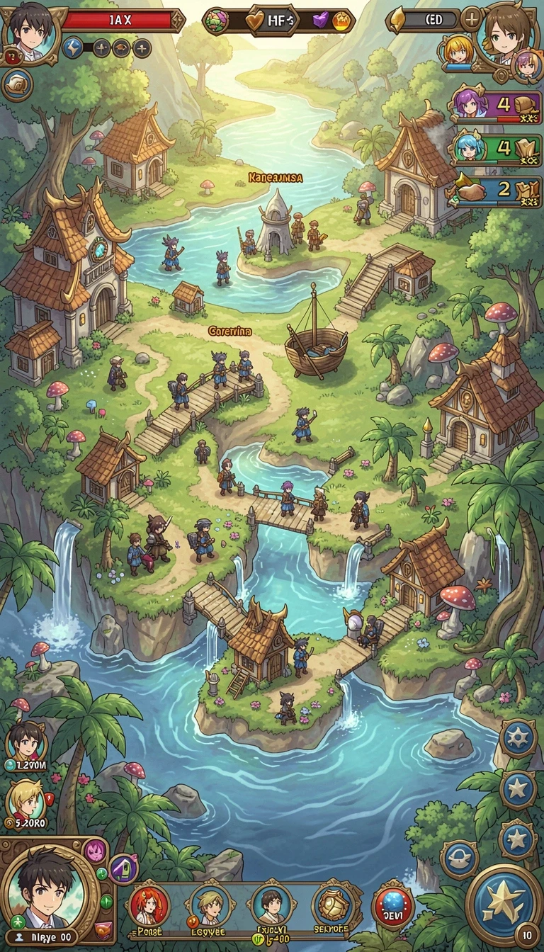Galeri pratinjau visual coo77 build APK resmi terbaru